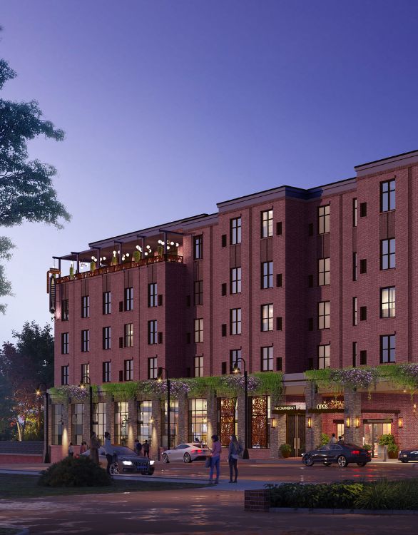 The Chambray Hotel Roswell Rendering